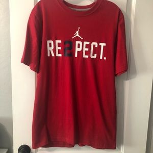 Nike Jordan Derek Jeter Respect Tshirt 